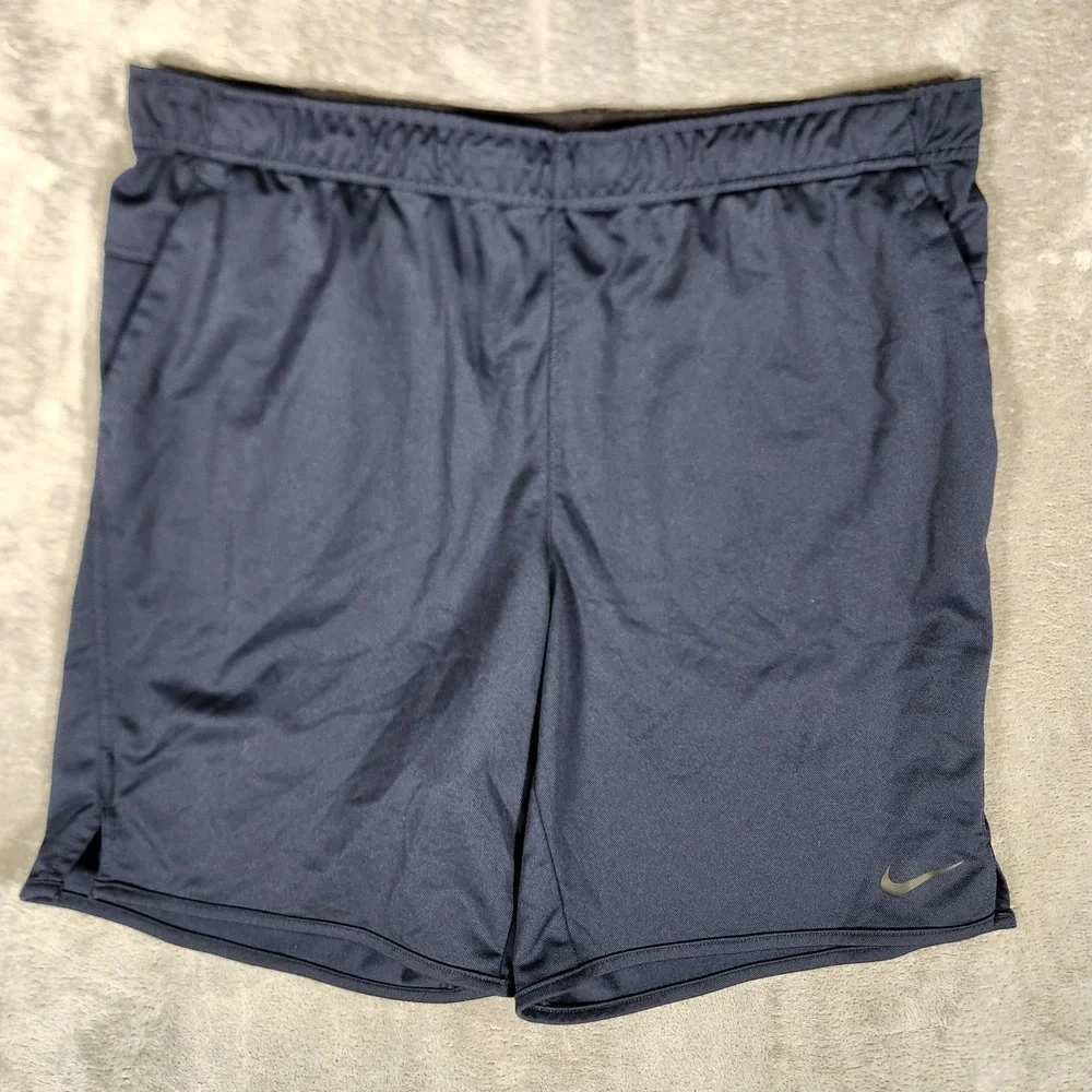 Nike‎ Dri-FIT Training Shorts Mens XL Navy Blue Excellent DV9328-451 Pockets